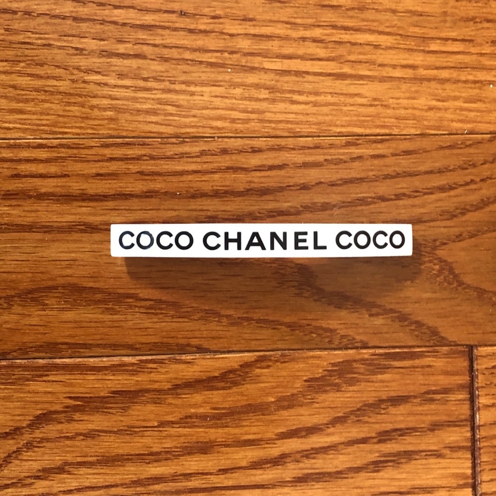 Authentic COCO CHANEL barrette